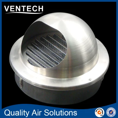 HVAC-System Outdoor Weather Louver Round Air Vent Cap