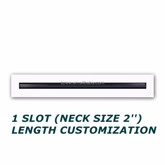 PVC-HVAC-Klimaanlagen-Register-Luft-Deckenentlüftung, lineare Stangengitter-Entlüftungsöffnungen für die Decke